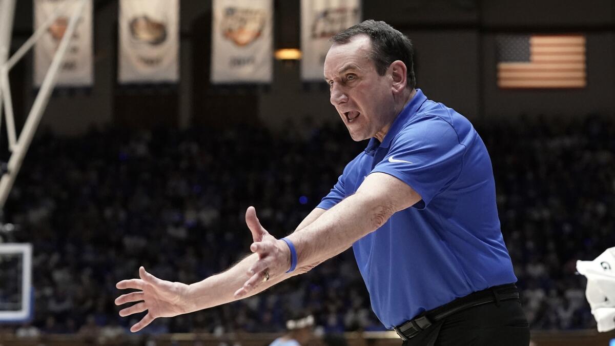 Coach K showed Bobby Hurley video to help control his emotions at Duke