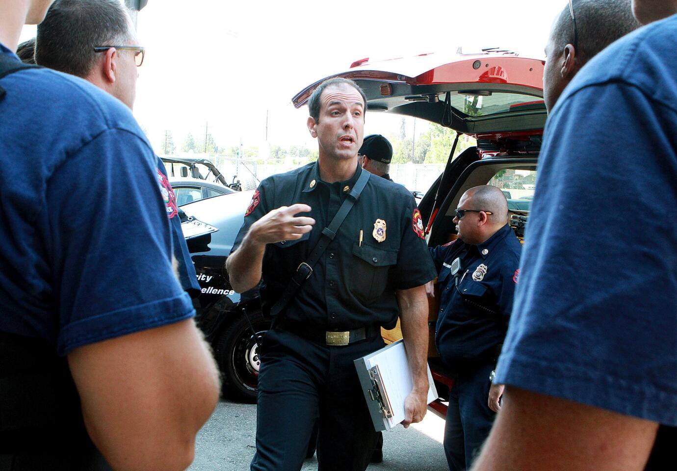 Photo Gallery: Burbank Police and Fire run gunman scenarios at Burbank High School