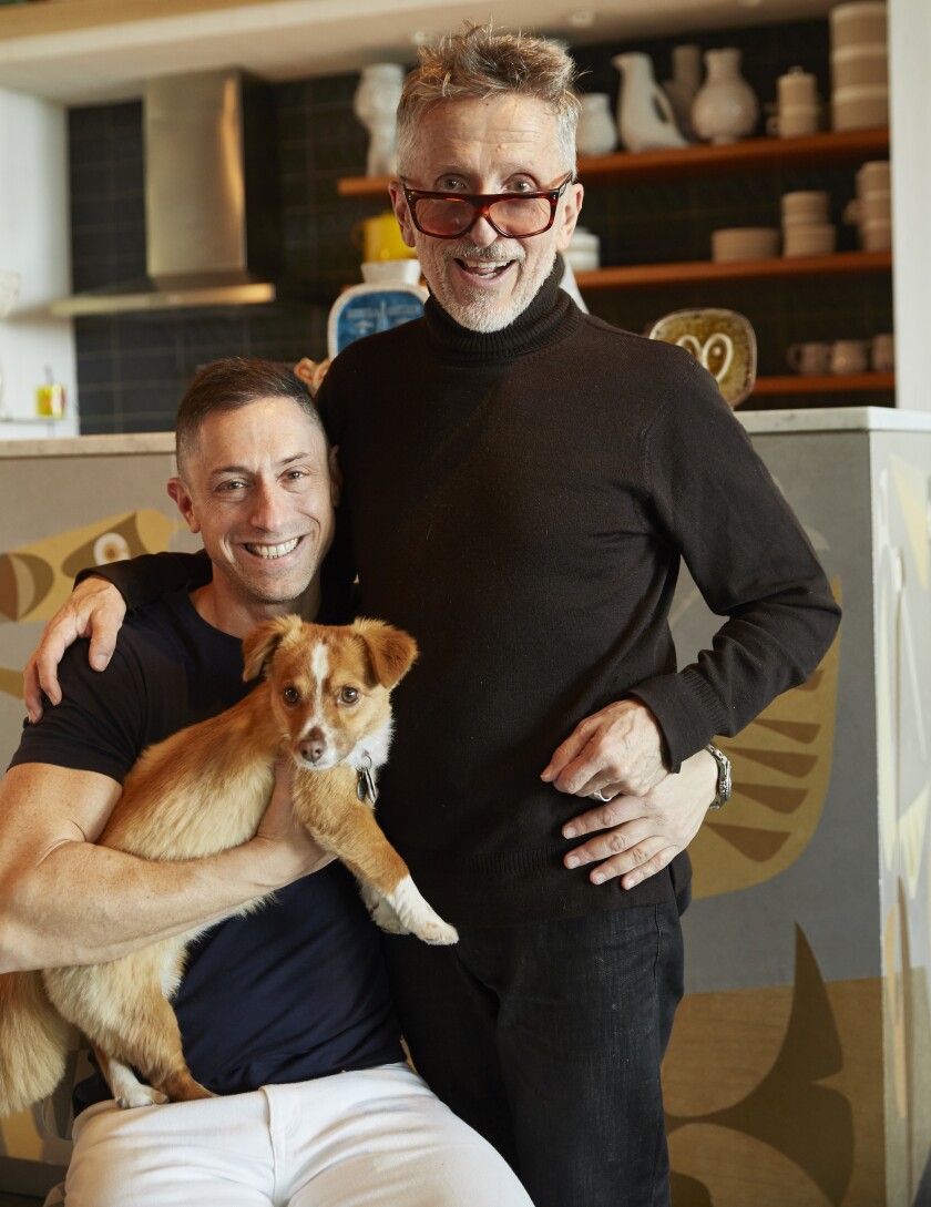 Jonathan Adler, Simon Doonan and Foxy Lady.