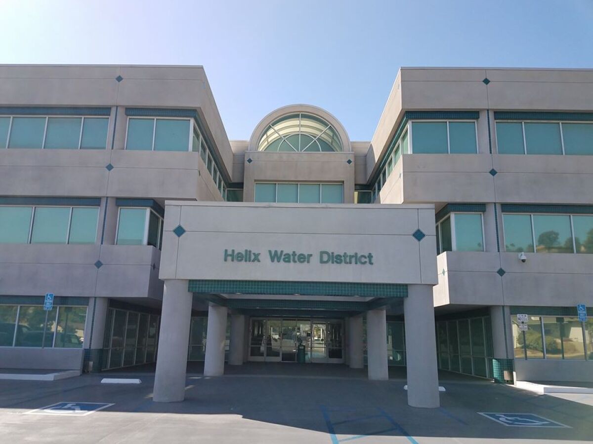 The Helix Water District will not shut off people's water supply during the pandemic at least through the end of 2021.