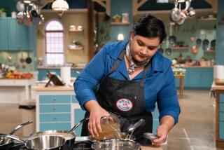 Jaine Mackievicz of Oceanside on Food Network's "The Julia Child Challenge" competition series.