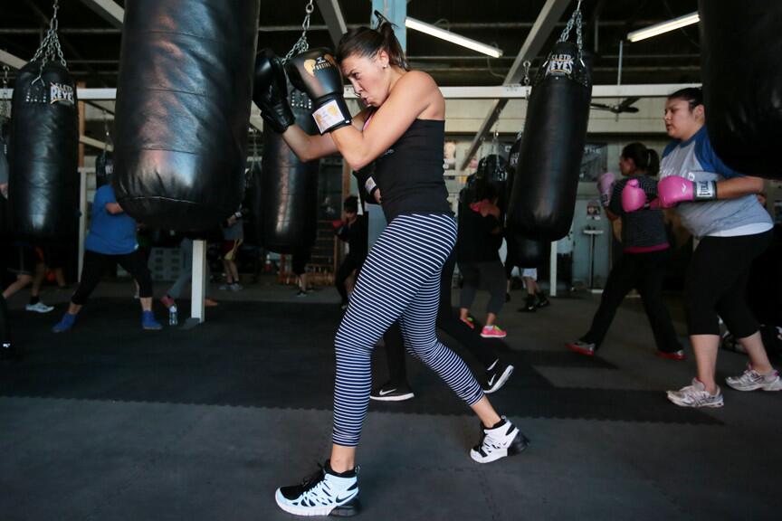 Boxing the way to fitness