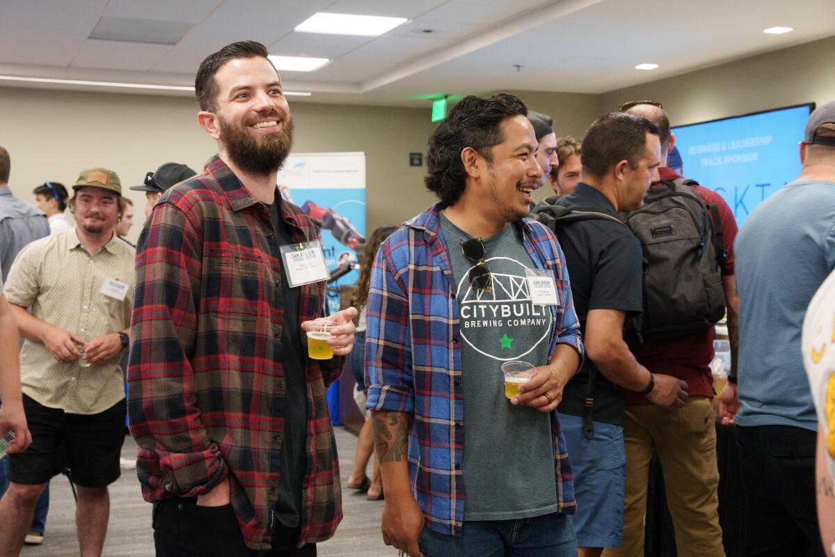 Attendees at last year's Craft Beer Con.