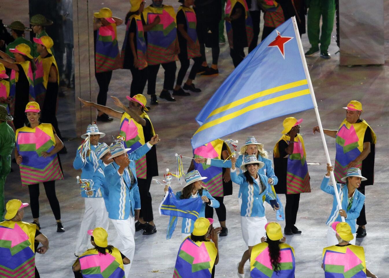 Rio Olympics opening ceremony looks