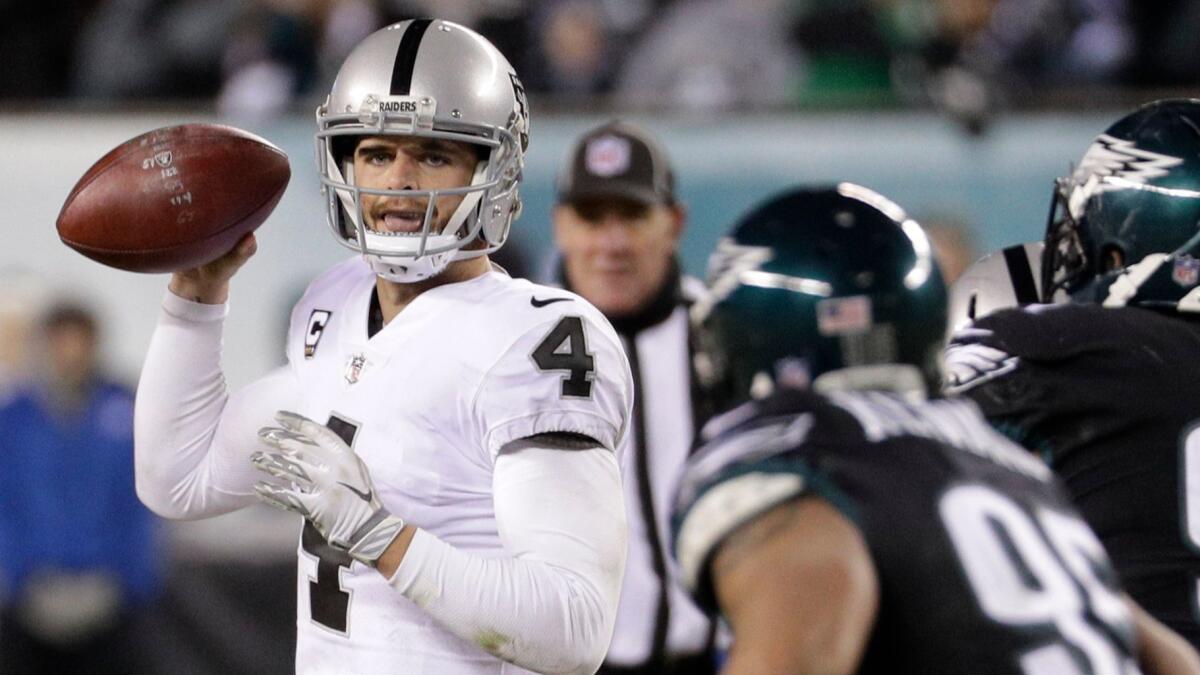 Derek Carr steps away from Las Vegas Raiders after surprise