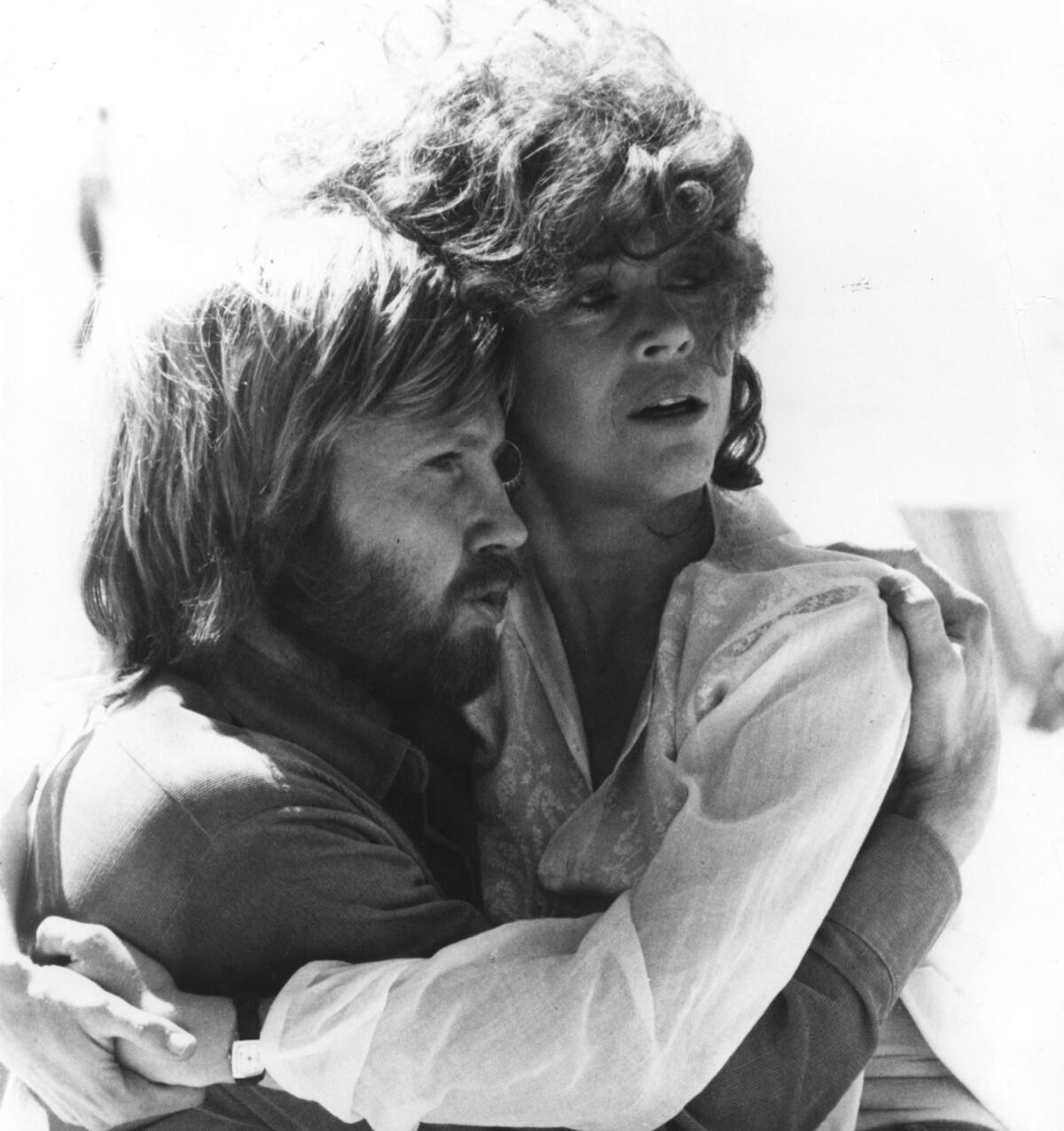 Jon Voight and Jane Fonda in "Coming Home." (United Artists)