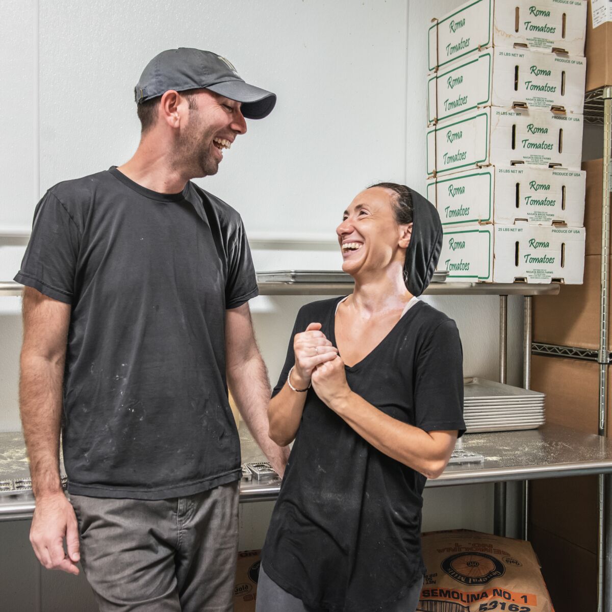 Eric Clark and Tina Scaccio crafted their own recipe for 100 percent semolina pasta and began selling it at San Diego farmers markets in 2012. Close to Home pastas are now available in stores.