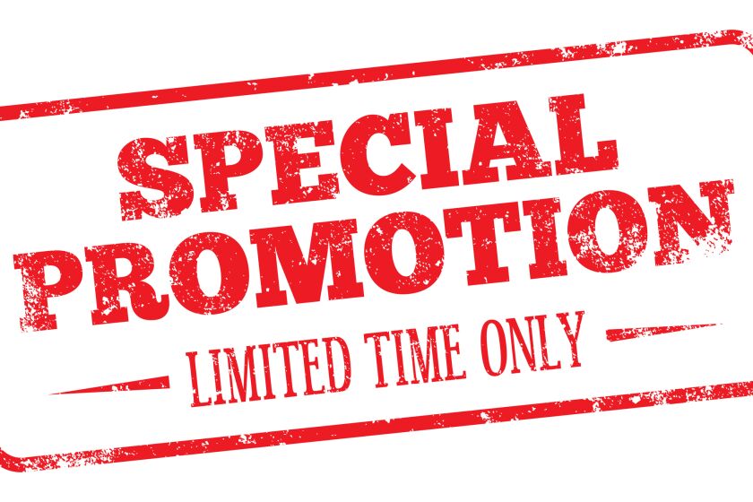 special promotion limited time only