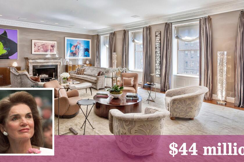 The childhood home of Jacqueline Kennedy Onassis is listed in Manhattan for $44 million.