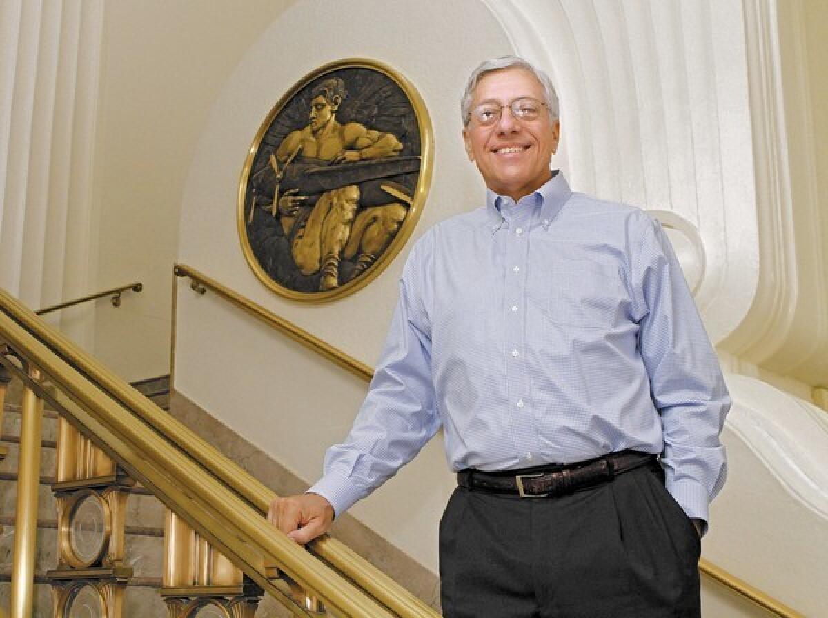 Mark Scott, 63, who has worked as city manager at four other cities, most recently in Fresno, Ca., is shown at the Burbank City Hall on Wednesday, July 24, 2013. Scott began his job as the Burbank City Manager on Aug. 1, 2013.