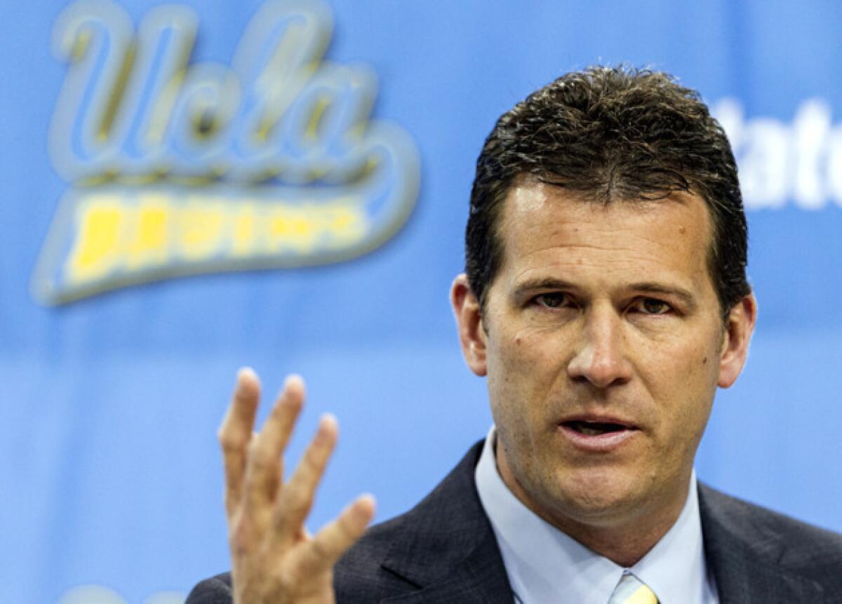 First-year Coach Steve Alford's UCLA Bruins will play Duke in Madison Square Garden on Dec. 19.