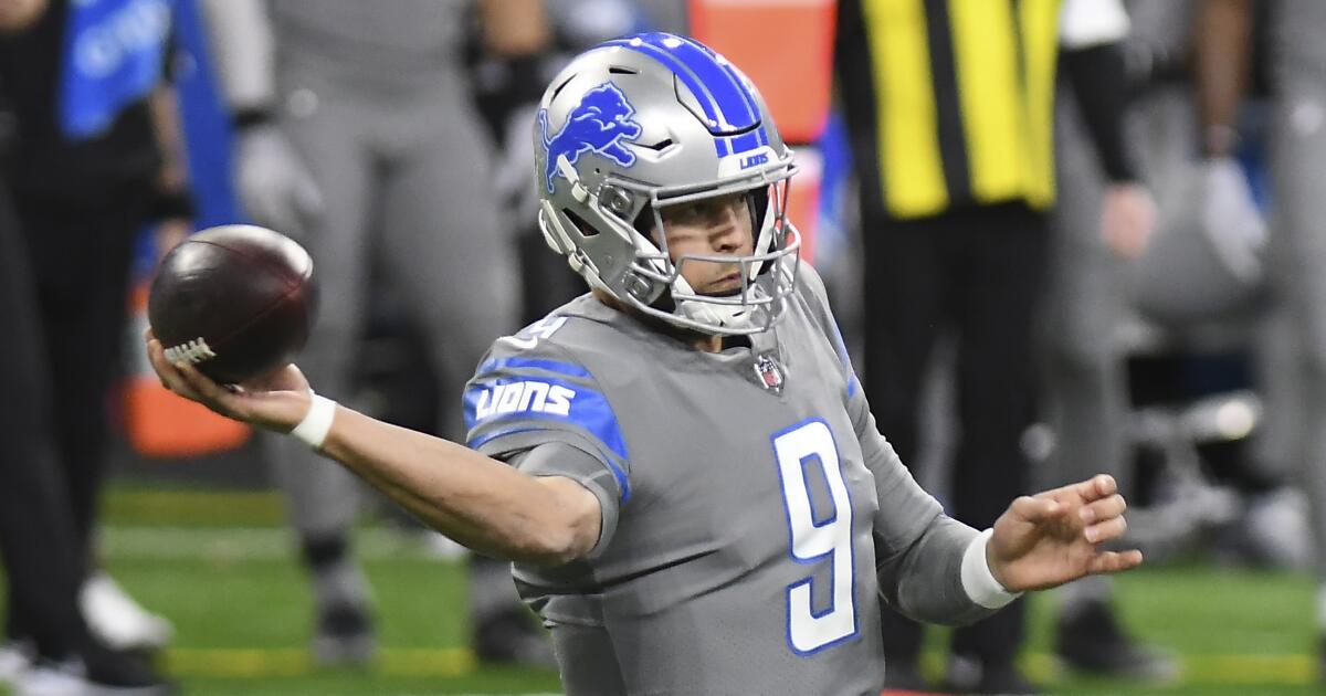 AP source: Lions looking into trading QB Matthew Stafford