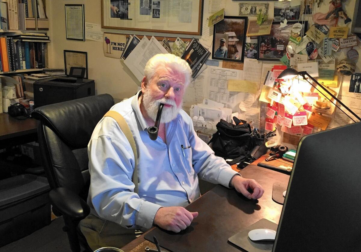 William Jennings, chairman of the California Sportfishing Protection Alliance, at his Stockton home. On the state of the California Delta, he says: “We have brought an entire estuary and ecosystem to the brink of collapse.”