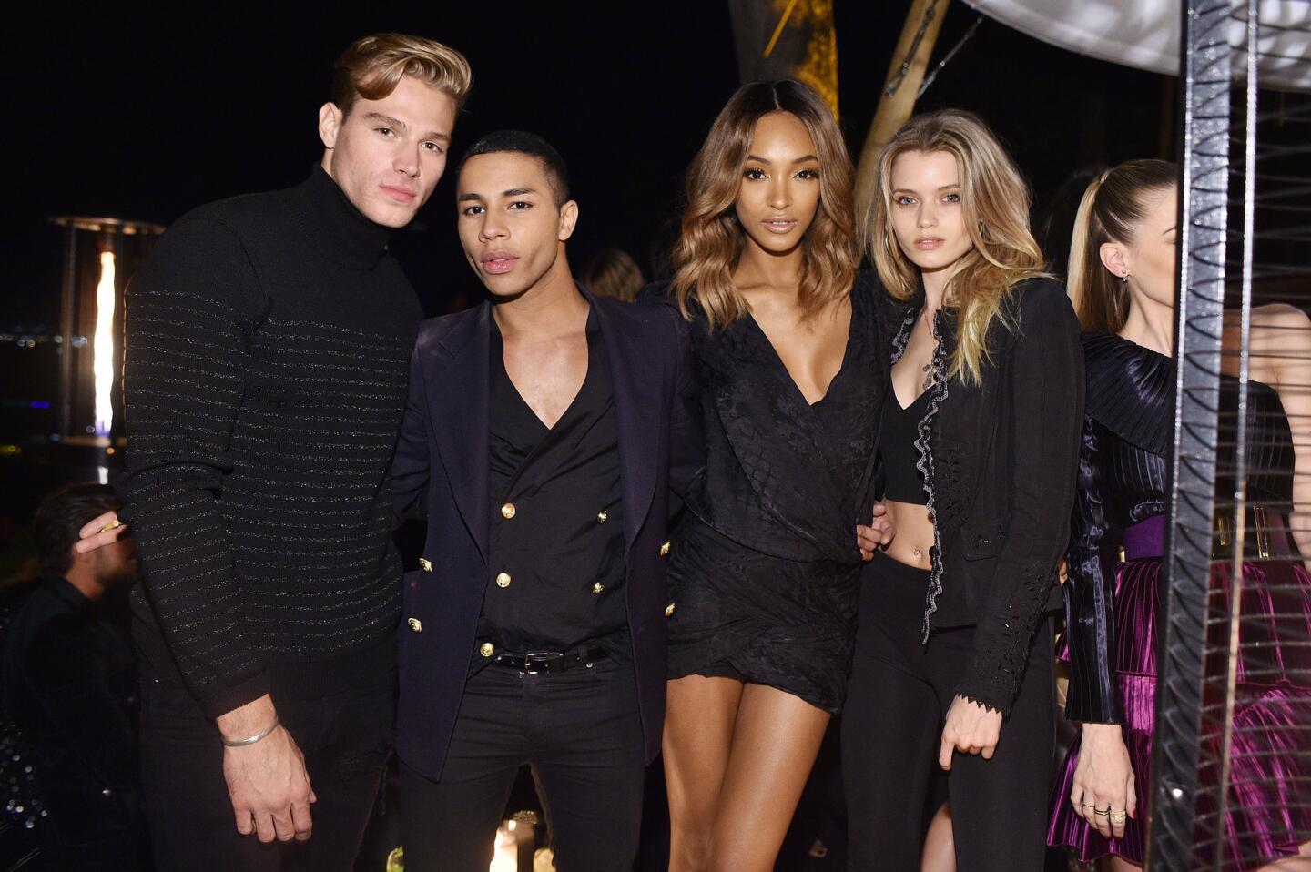 Olivier Rousteing's belated birthday bash