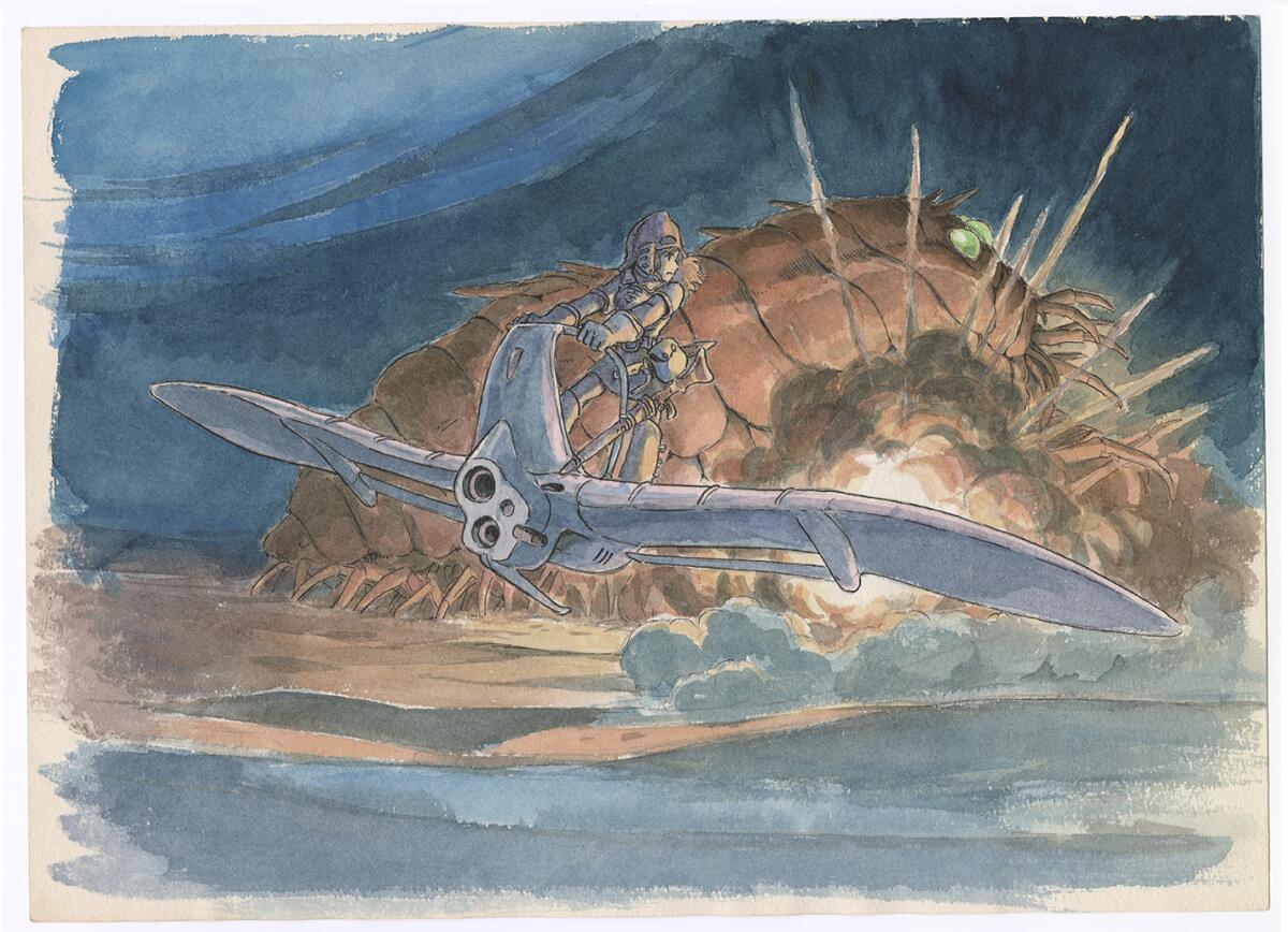 Imageboard for "Nausicaä of the Valley of the Wind" by Hayao Miyazaki.