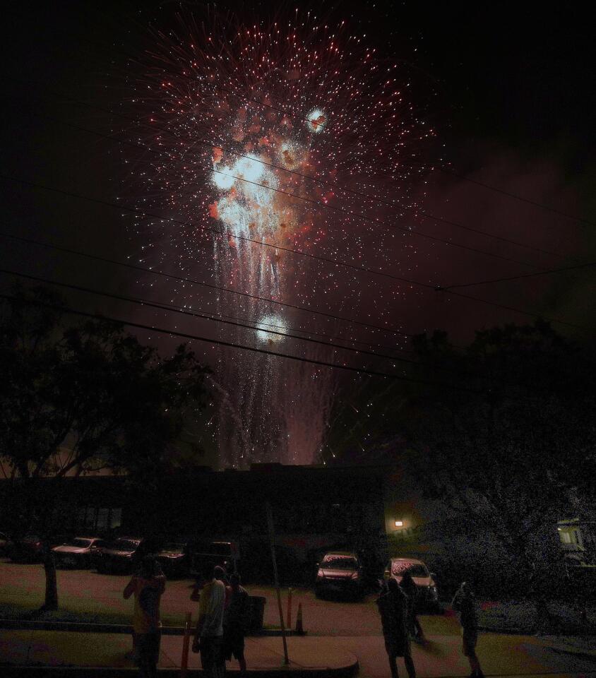 Photo Gallery: 14th annual Crescenta Valley Fireworks Association Fireworks Extravaganza at Crescenta Valley High School