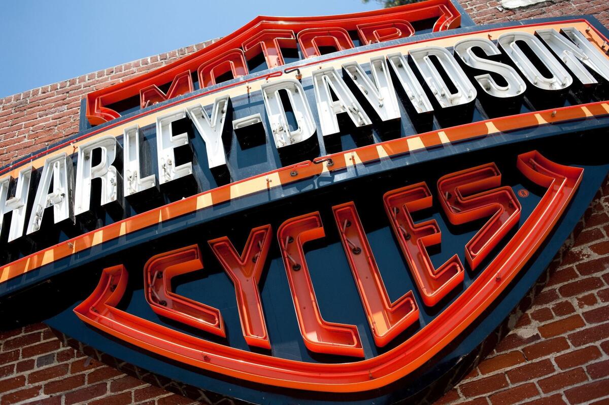 Harley-Davidson was fined $15 million to settle a U.S. government complaint over air pollution.