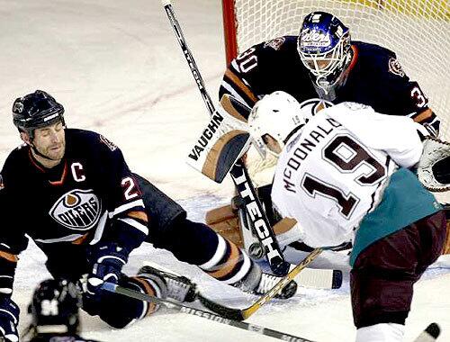 Mighty Ducks vs. Oilers