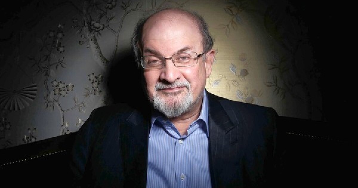 Salman Rushdie steps from behind alias - Los Angeles Times