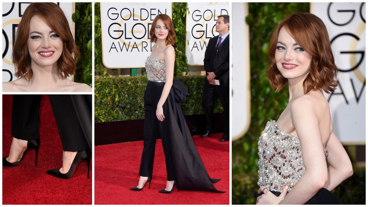 Emma Stone on the red carpet
