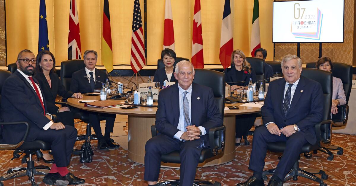 Le G7 annonce une position unie sur la guerre entre Israël et le Hamas