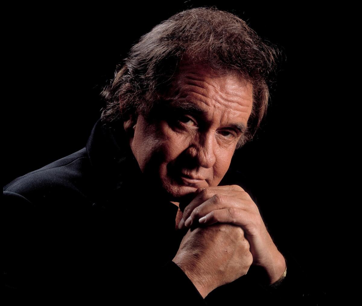 Johnny Cash, pictured in 1994, is heard on the "lost" album "Out Among the Stars" being released on March 25.