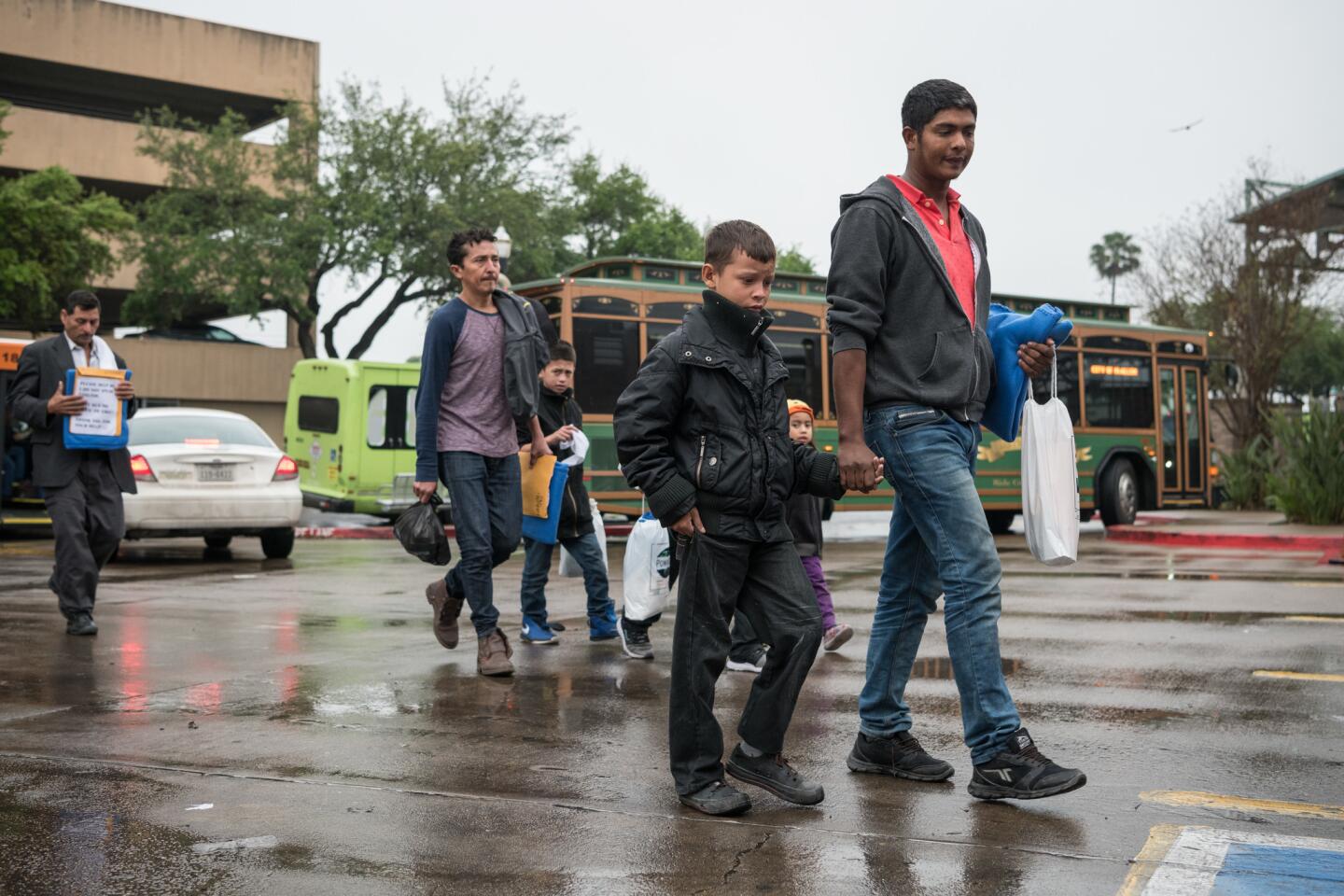 Migrants released in Texas