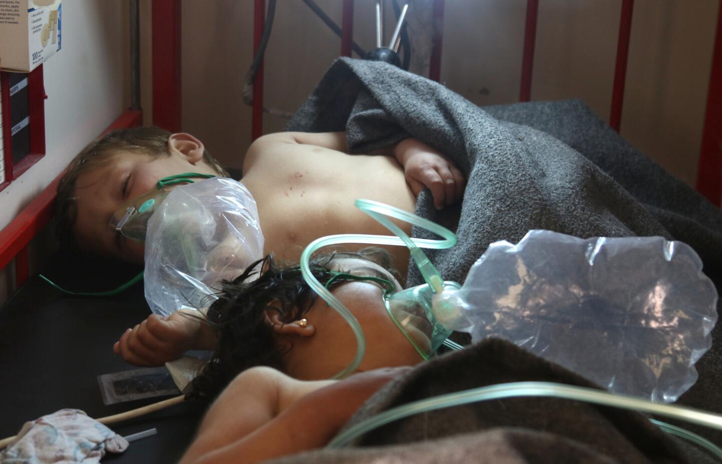 Suspected chemical attack in Syria