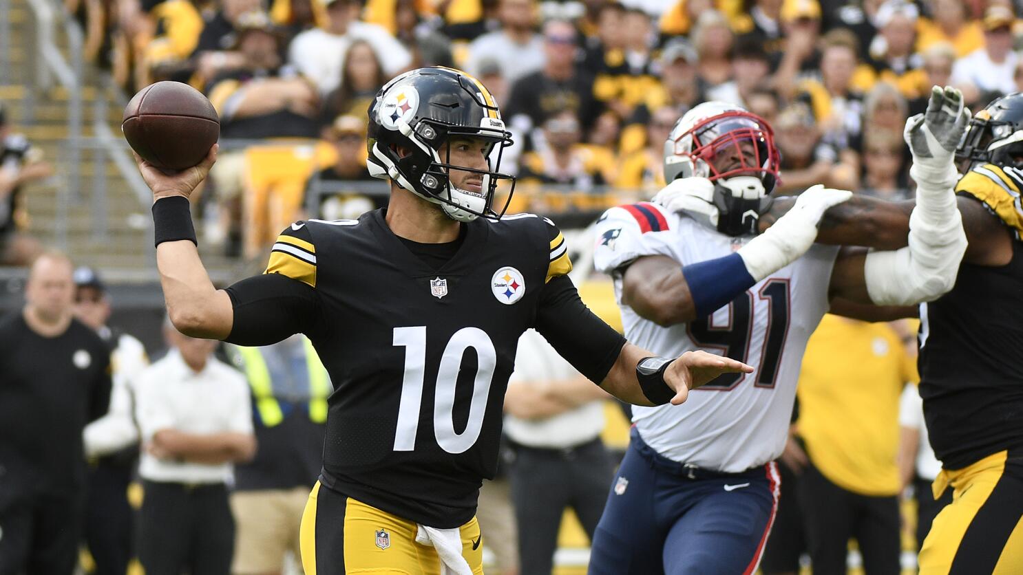 QB Mitch Trubisky on Kenny Pickett Injury, Steelers Offensive Struggles 