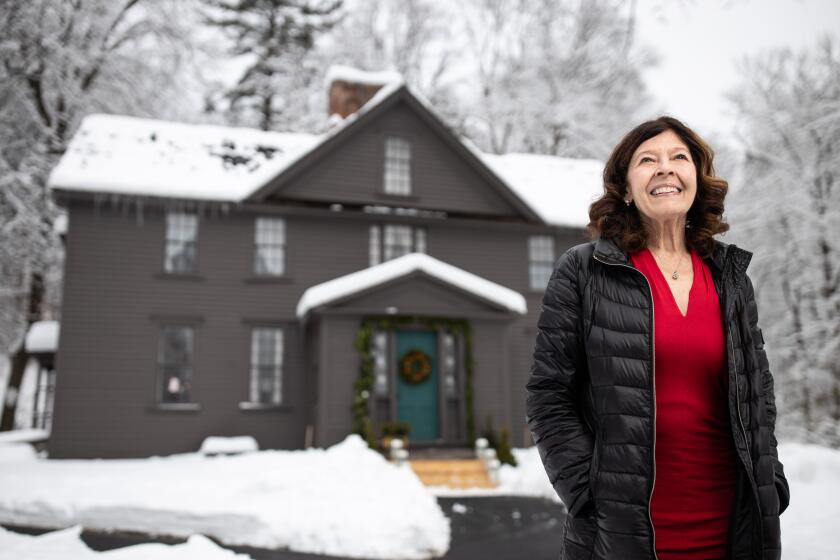 12/04/2019 CONCORD, MA Executive Director Jan Turnquist (cq) at Louisa May Alcott's Orchard House in Concord, Massachusetts. (CREDIT: Aram Boghosian/For The Times)