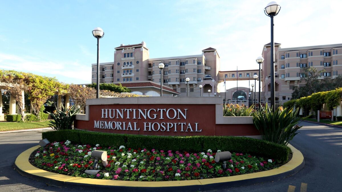 With its distinctive rose-colored facade, marble fountains and manicured grounds, Huntington Memorial Hospital has long embodied the aspirations of Pasadena.