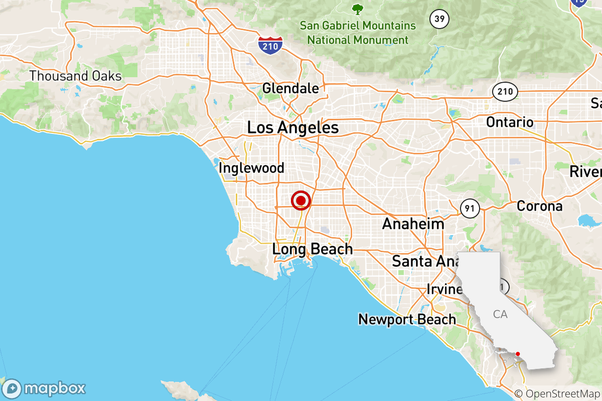 A magnitude 2.6 earthquake occurred at 2:16 a.m. Oct. 20 in Compton.