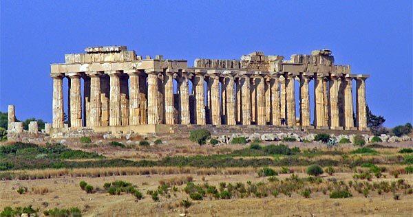 The ruins of Selinunte, a Greek colony founded in the 8th century BC, on the southwest coast of Sicily. Read more: Western Sicily, where centuries and cultures converge