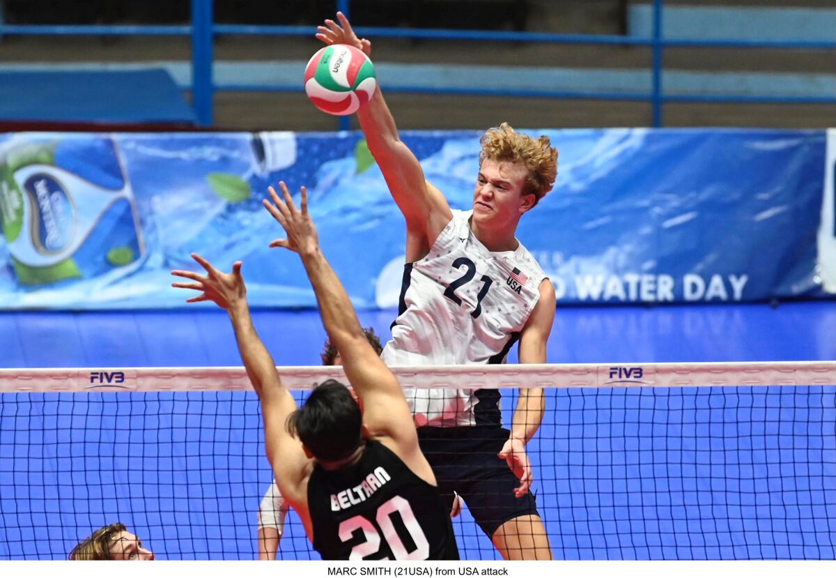 LCC student Wesley Smith on the attack at the Pan Am Cup in Havana, Cuba.