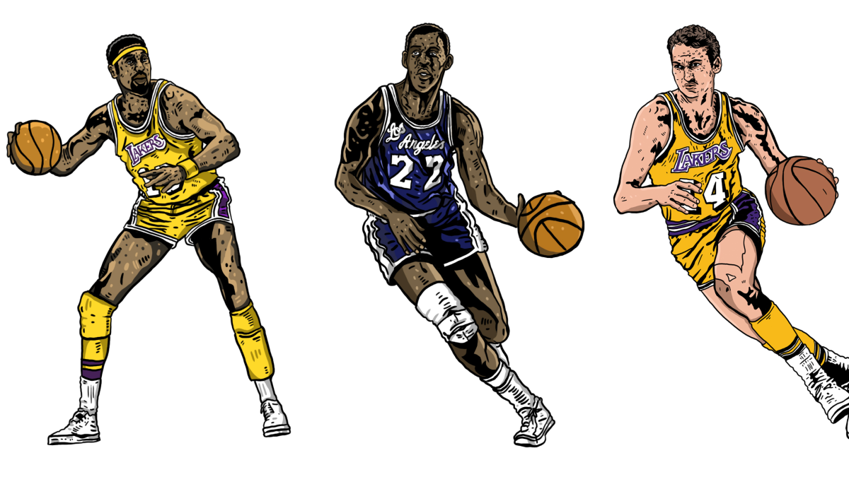 The 75 Greatest Lakers special section