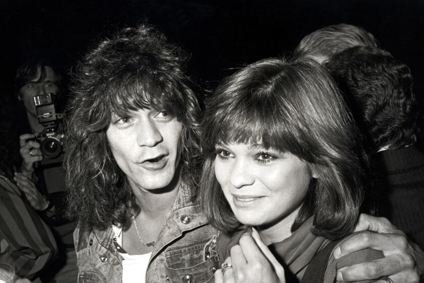 Eddie Van Halen and Valerie Bertinelli