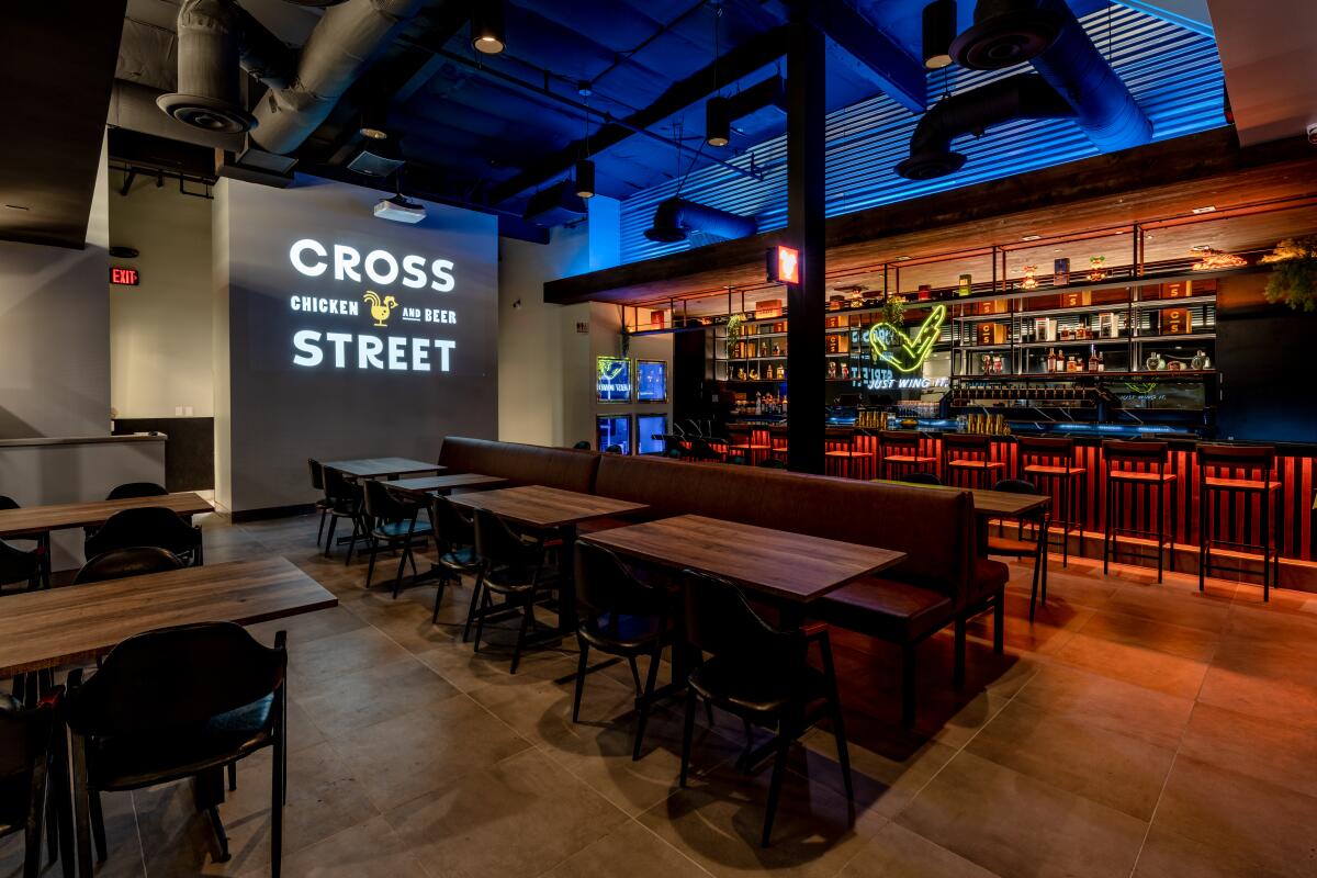 The new Cross Street Chicken and Beer in Del Mar Highlands Town Center.