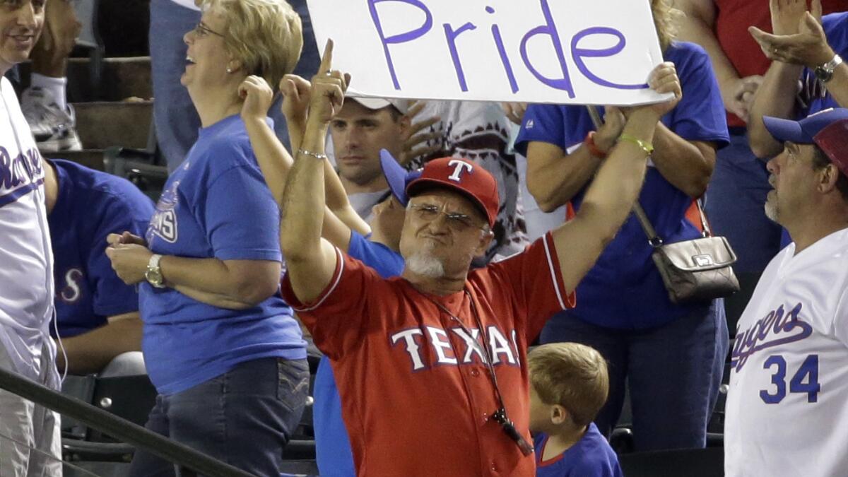 Texas Rangers are lone MLB team without a Pride Night - Los