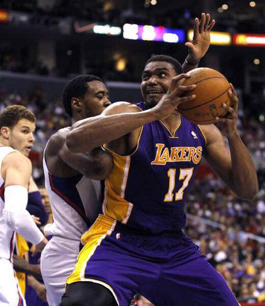 Gone but not forgotten: Andrew Bynum's top moments with Lakers - Los  Angeles Times
