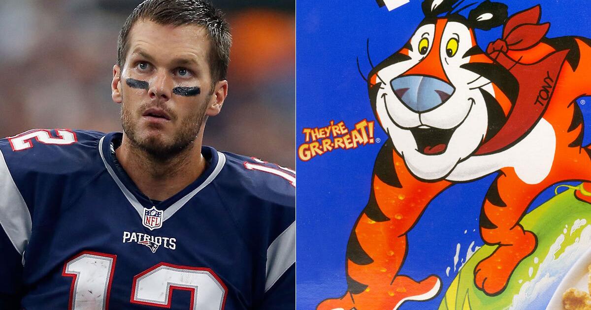 Tom Brady vs. Tony the Tiger -- this could get interesting - Los Angeles  Times