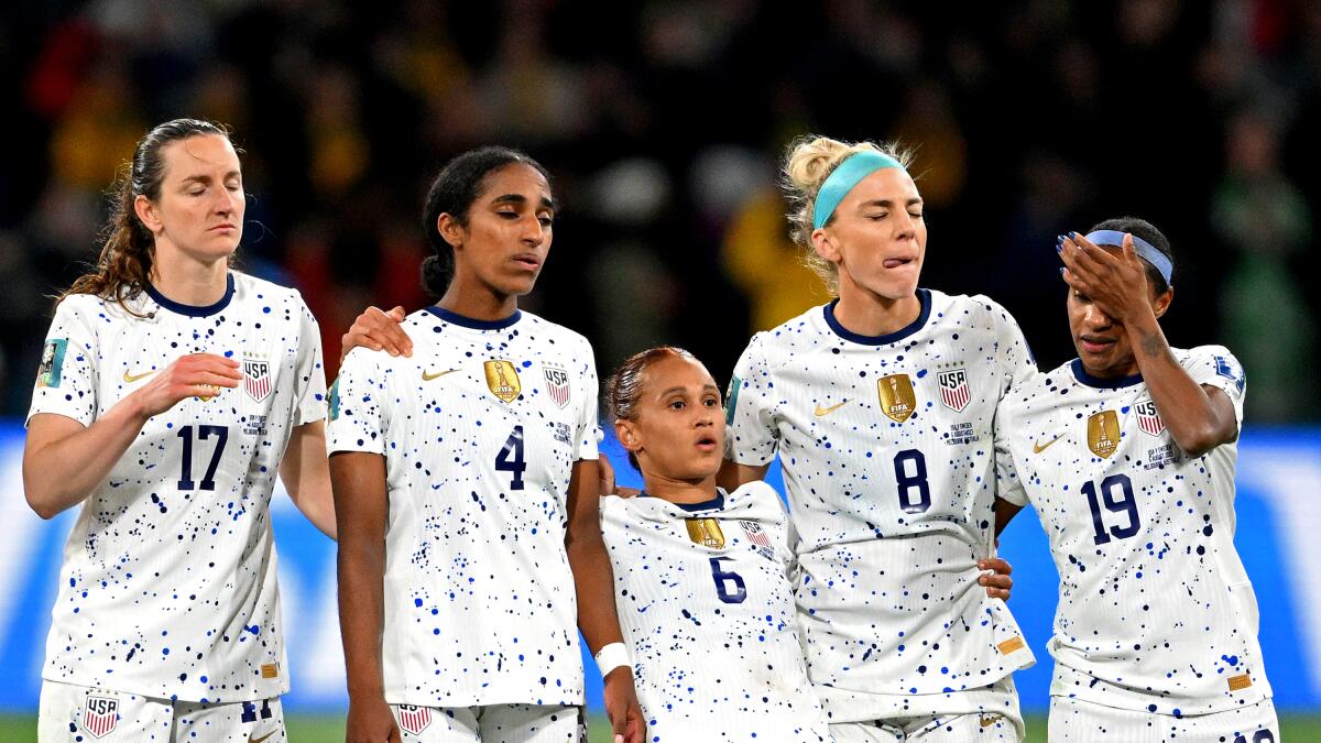 Women's World Cup: How U.S. loss proves 'Barbie' movie right - Los Angeles  Times
