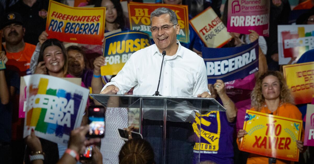 The mystery of how Becerra outranked his rivals in the California governor’s race The mystery of how Becerra outranked his rivals in the California governor’s race