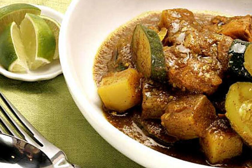 SHOW OFF: Try this dish called Colombo pork loin curry from Creole, a new cookbook by Babette de Rozières.