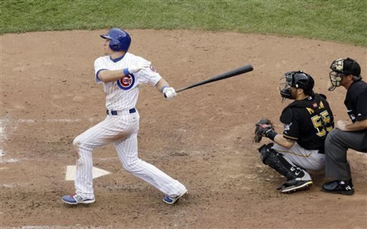 Cubs use 6-run inning to dispatch Pirates