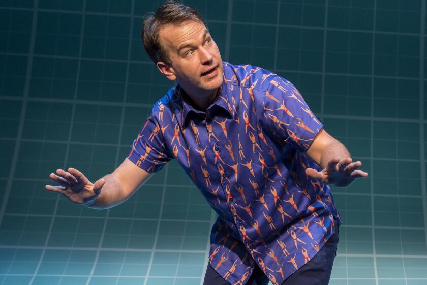 Mike Birbiglia in 'The Old Man and the Pool' at Center Theatre Group / Mark Taper Forum.