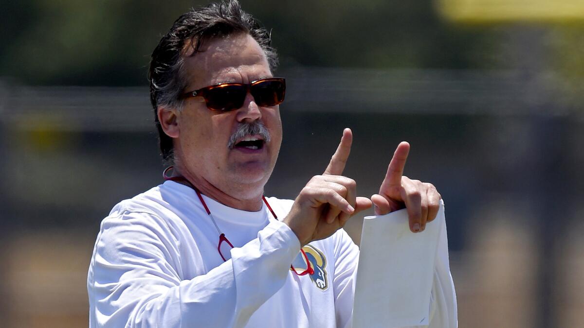 Coach Jeff Fisher and the Rams have completed their camp in Oxnard.