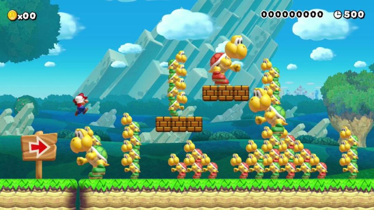 “Super Mario Maker” lets players create their own levels and tinker with the game’s worlds.