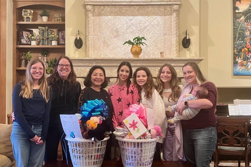 Members attended a Camp Pendleton Military Baby Shower 