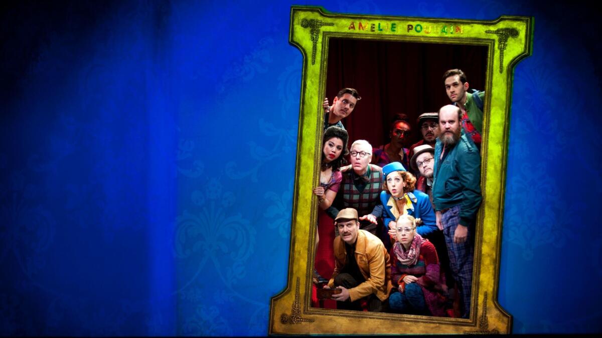 "Amélie, A New Musical" at the Ahmanson Theatre in L.A. in December.