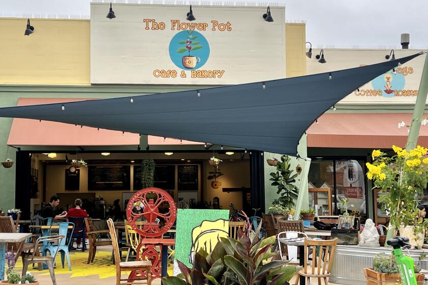 The Flower Pot Cafe and Bakery on Fay Avenue in La Jolla